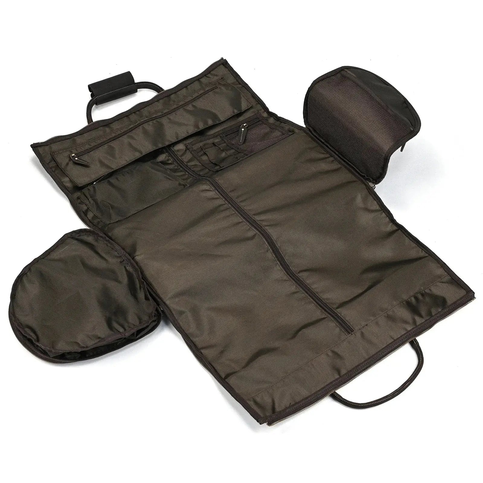 Sac de voyage - En cuir - Pliable - Avec Trolley - Rangement Innovant