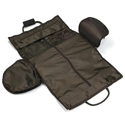 Sac de voyage - En cuir - Pliable - Avec Trolley - Rangement Innovant