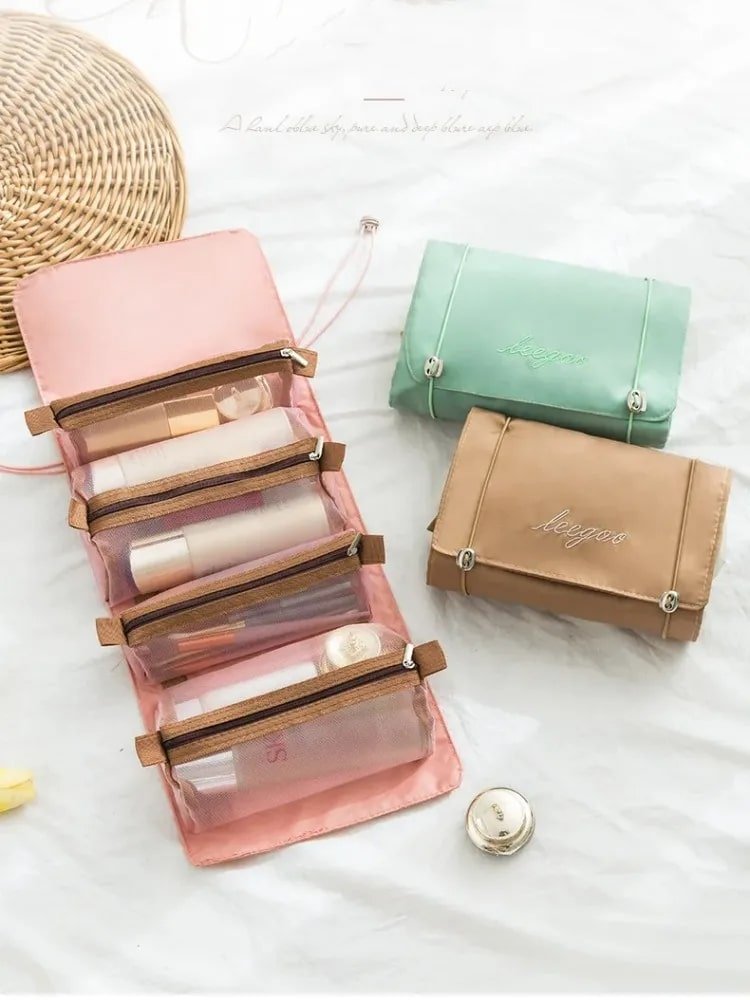 Trousse de toilette - Avec poches détachables - Rangement Innovant