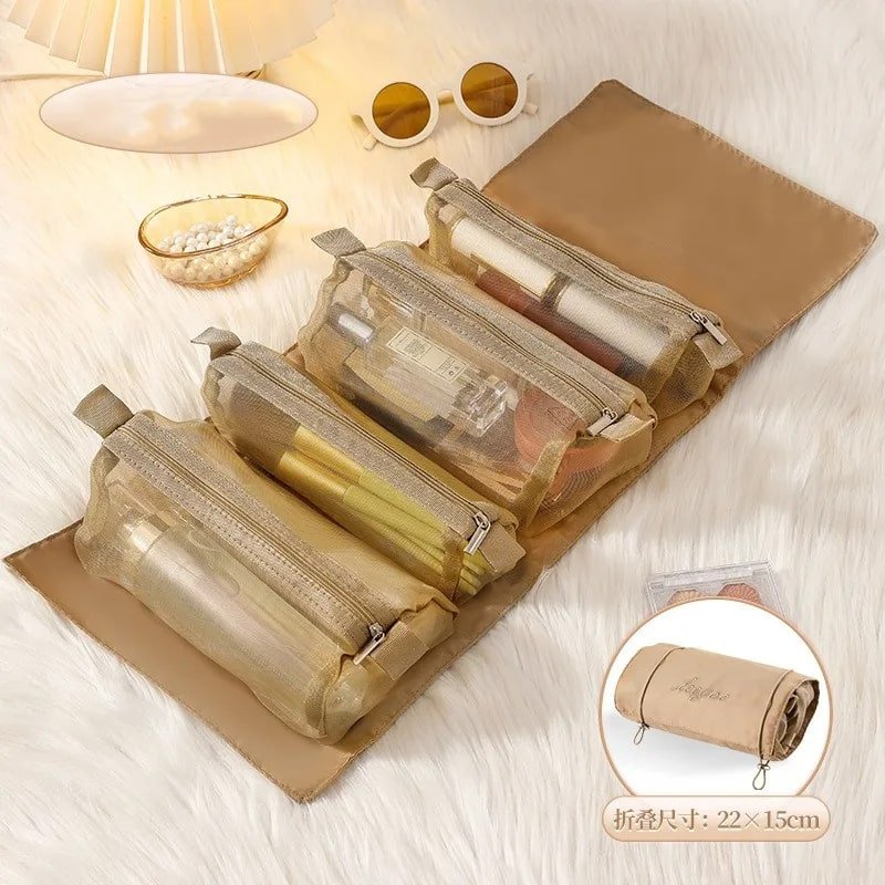 Trousse de toilette - Avec poches détachables - Rangement Innovant