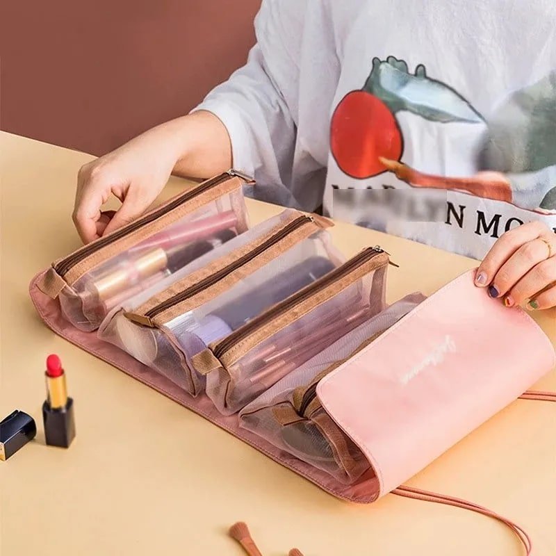 Trousse de toilette - Avec poches détachables - Rangement Innovant