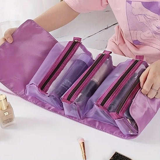 Trousse de toilette - Avec poches détachables - Rangement Innovant
