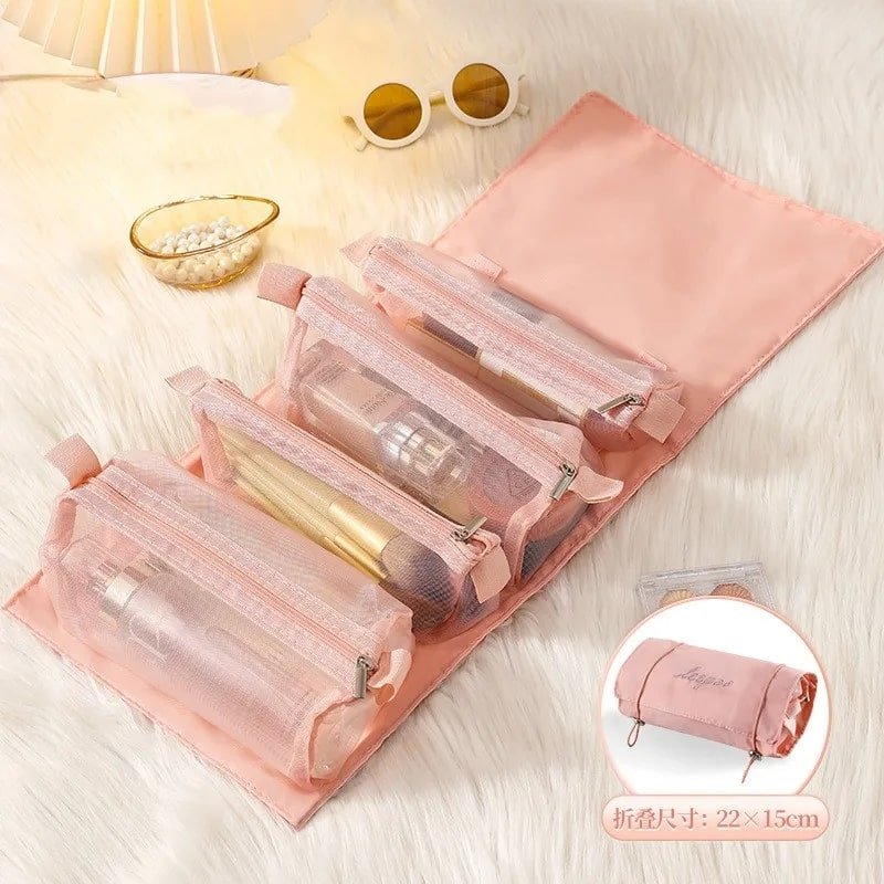 Trousse de toilette - Avec poches détachables - Rangement Innovant