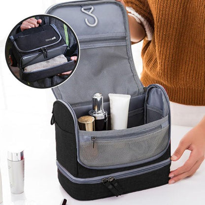 Trousse de Toilette - Compacte - noir - Rangement Innovant