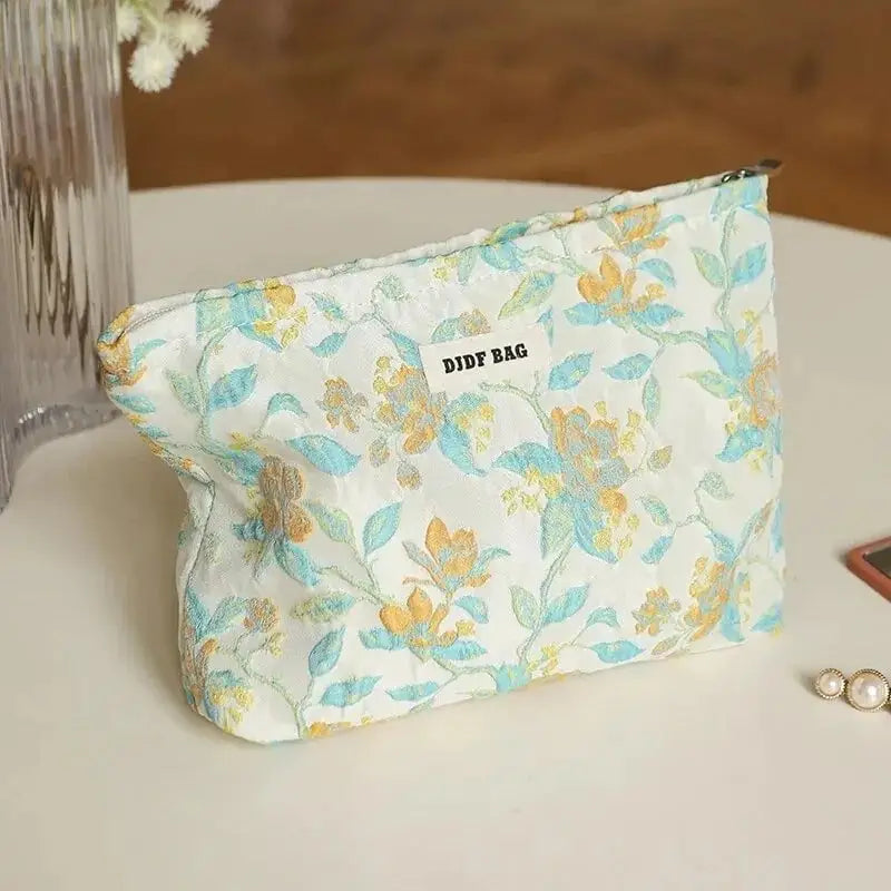 Trousse de toilette femme - Florale - Rangement Innovant