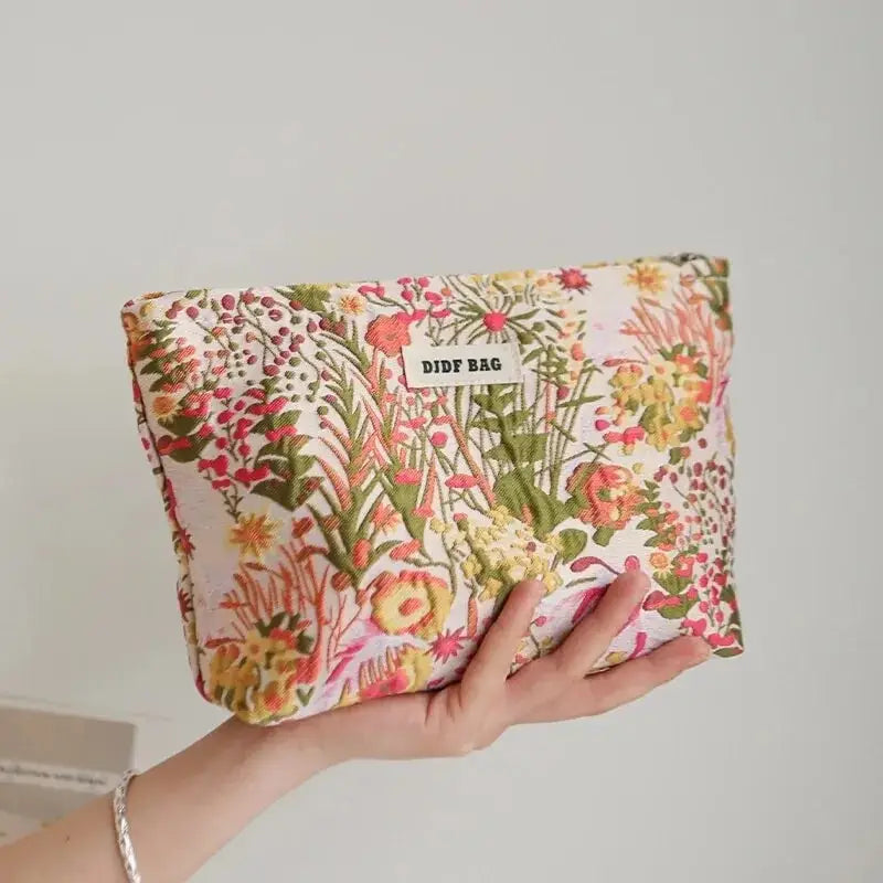Trousse de toilette femme - Florale - Couleur 3 - Rangement Innovant