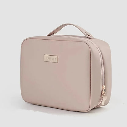 Trousse de toilette femme - polyvalente - Rose - Rangement Innovant
