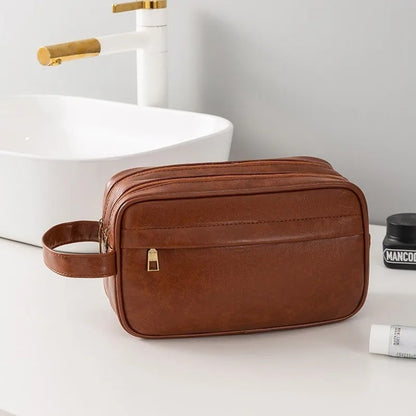 Trousse de toilette homme - Compacte - Rangement Innovant
