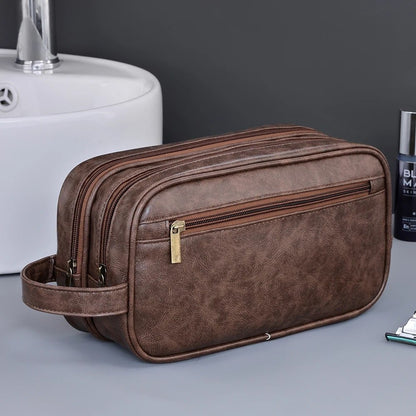 Trousse de toilette homme - Compacte - Rangement Innovant