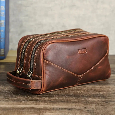 Trousse de Toilette Homme - Voyage - Rangement Innovant