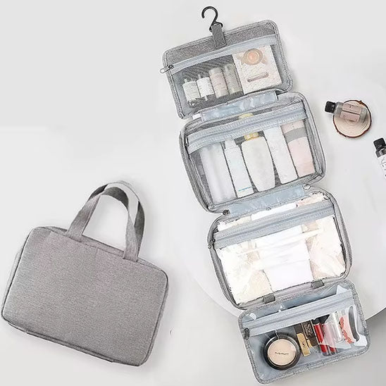 Trousse de toilette - Pliable - Rangement Innovant