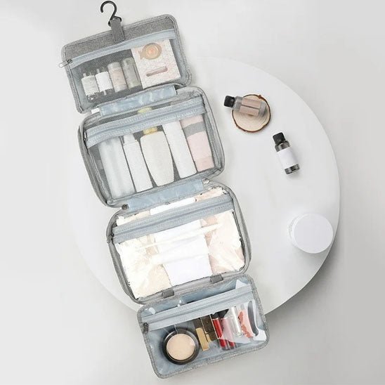 Trousse de toilette - Pliable - Rangement Innovant