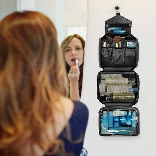 Trousse de Toilette - Suspendue Compacte - Rangement Innovant